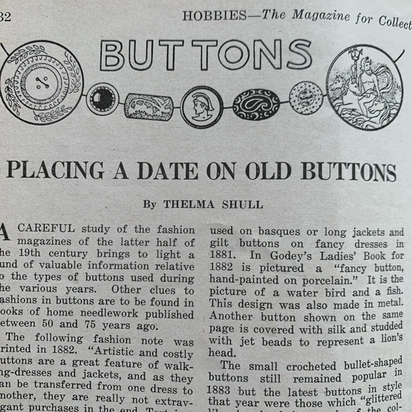 ! Vintage 2 HOBBIES magazines. Nov 1941 & Aug 1942 “The Magazine-for-Collectors” - Picture 15 of 16